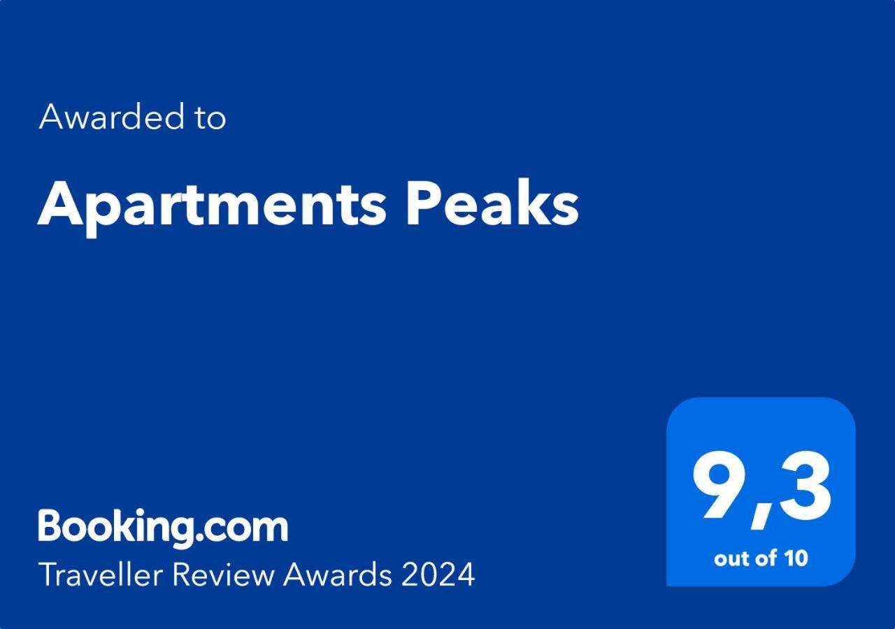 Apartments Peaks جابلياك المظهر الخارجي الصورة